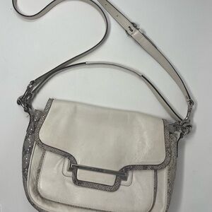 Coach cream Taylor Shoulder Purse